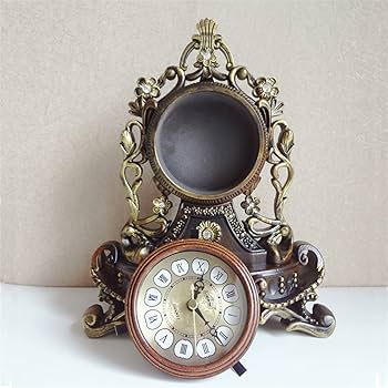 Amazon.co.jp: デジタル目覚まし時計 豪華なヨーロッパの